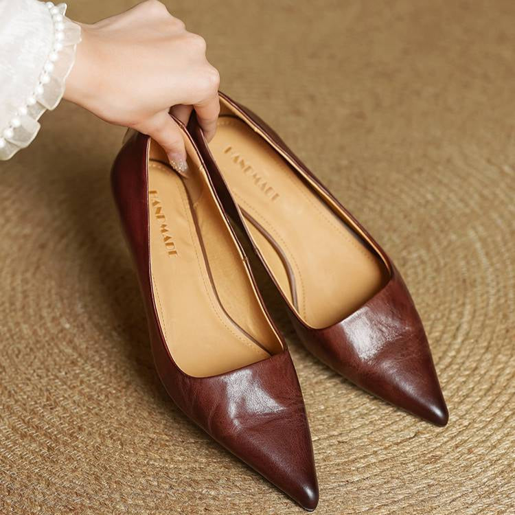 Anok™ Leather Pumps