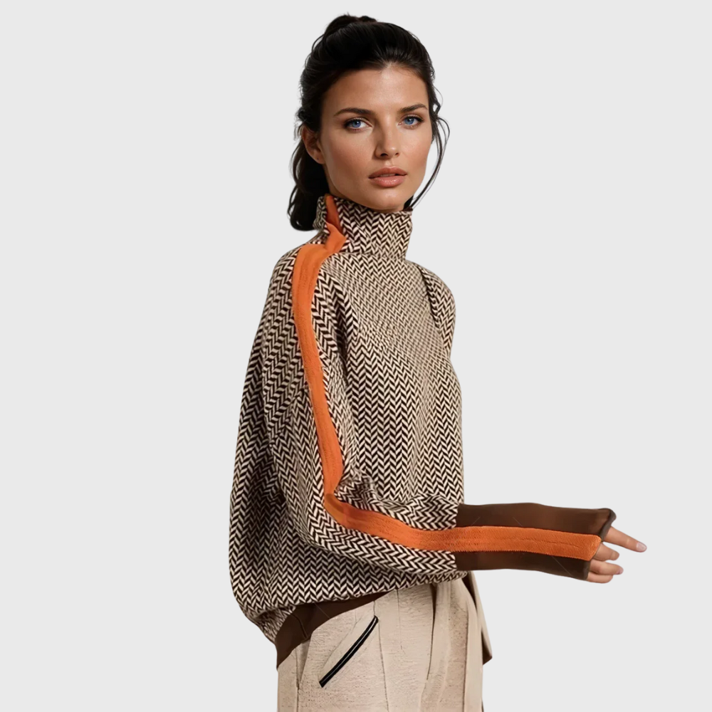 ANALISA | HIGH NECK SWEATER