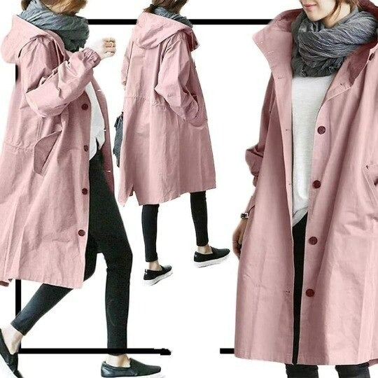 Mandy – Elegant waterproof trench coat