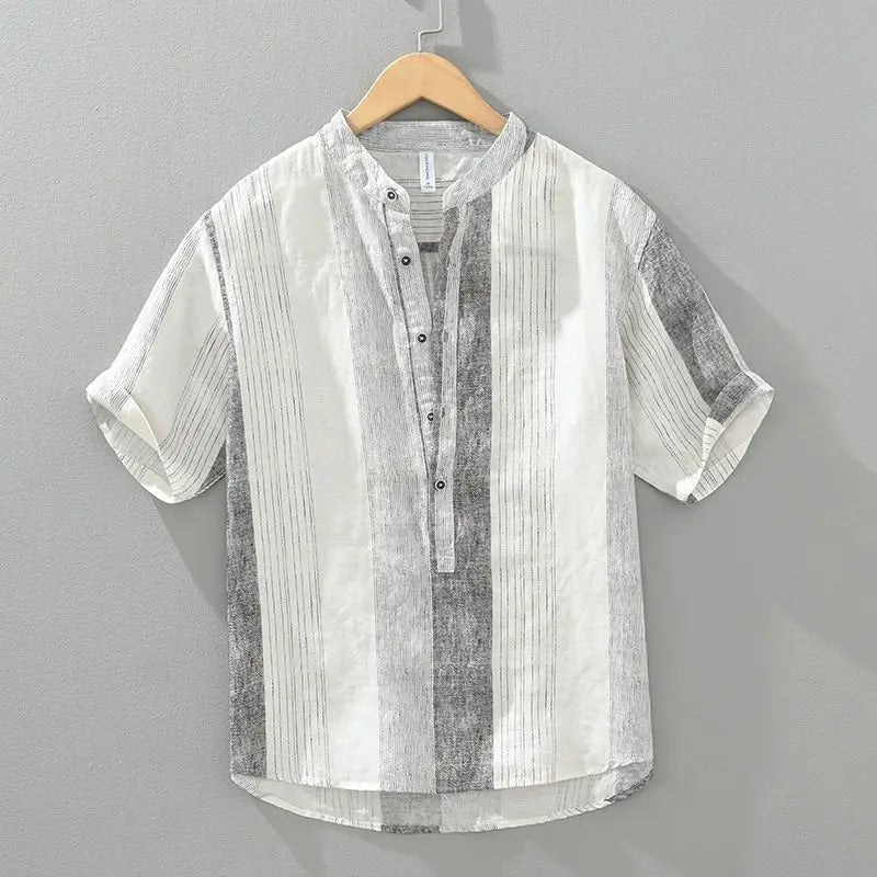 Seaborn - Striped Half-Placket