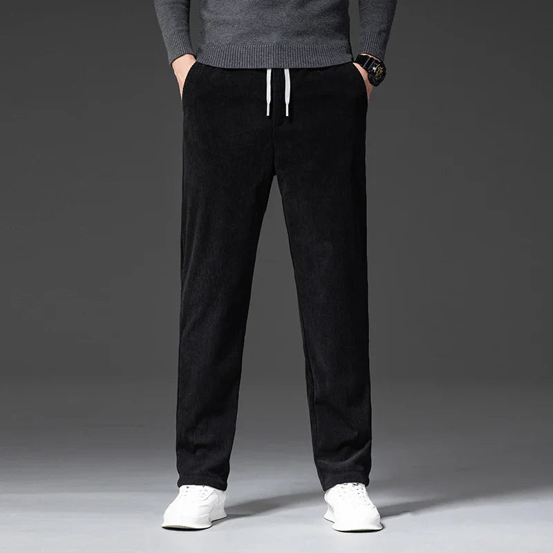 Afonso Corduroy Drawstring Slacks