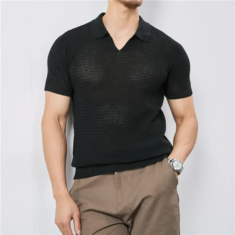 Tidepoint – Open Weave Polo