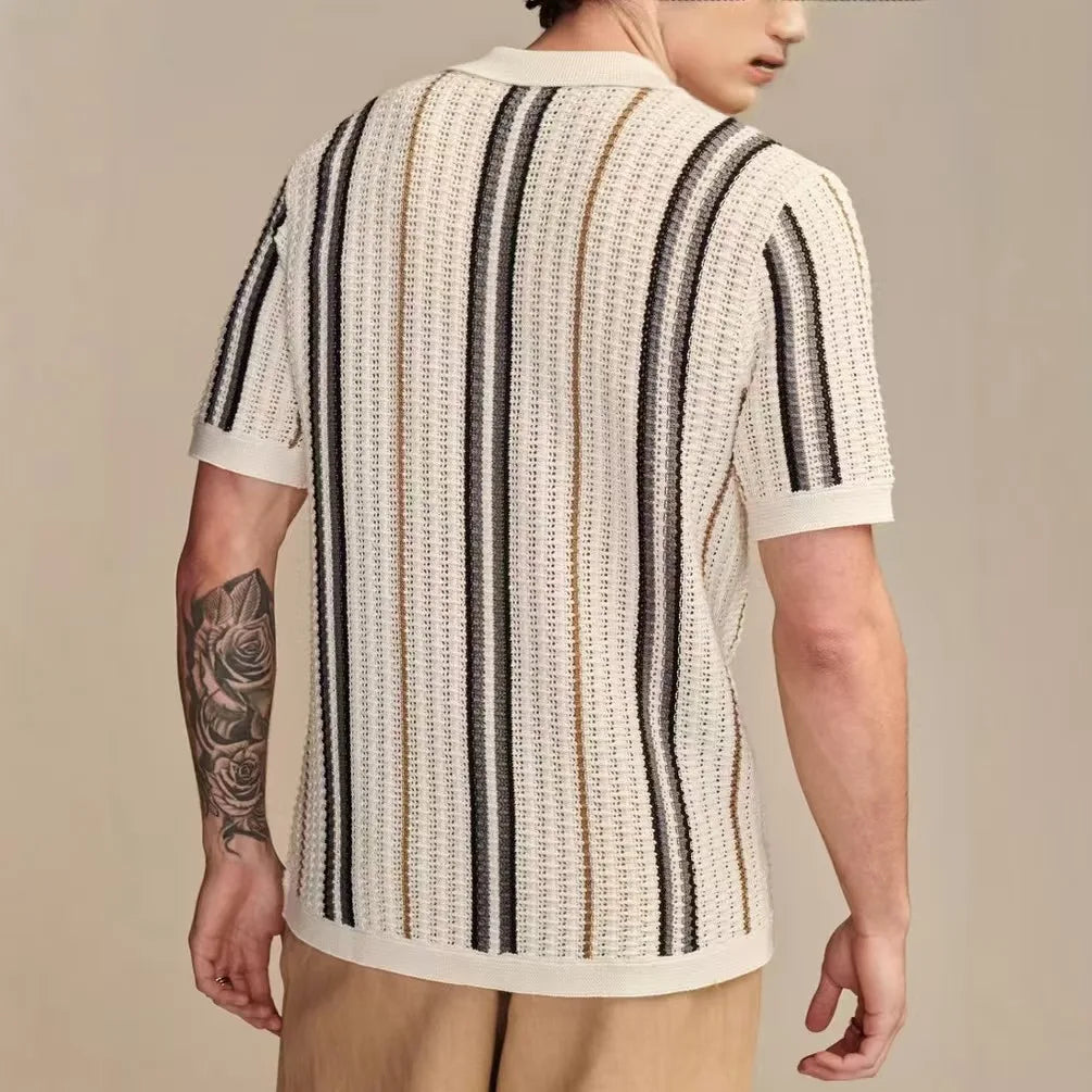 Easton - Shoreline Knitted Short Sleeve