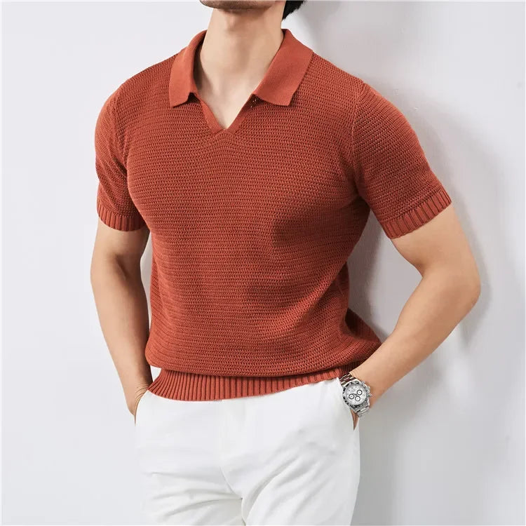 Tidepoint – Open Weave Polo