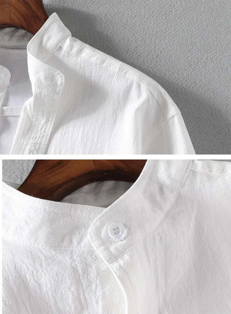 Arroyo – Roll Sleeve Cotton Shirt