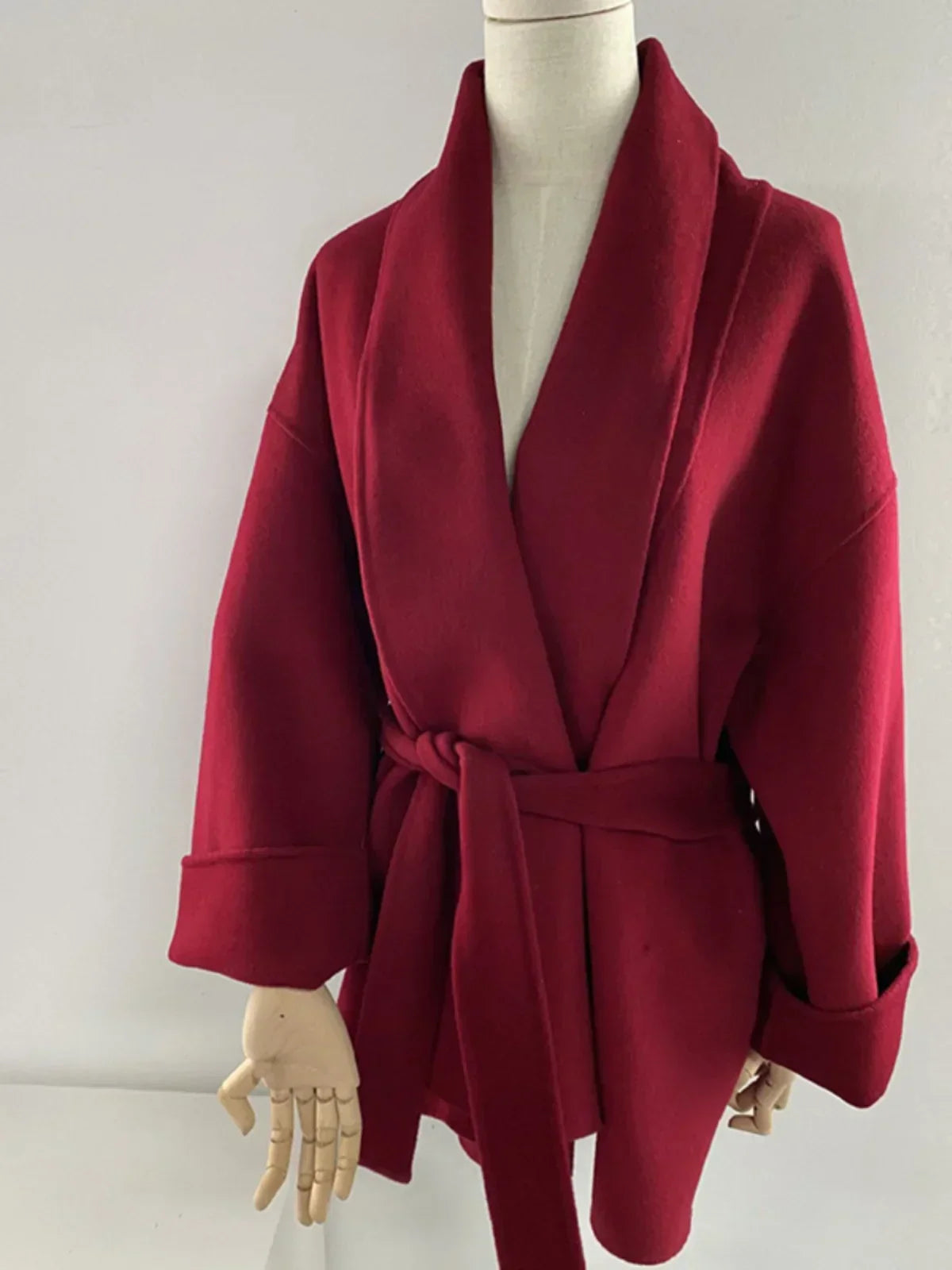 Serenya – Handmade wool and cashmere coat