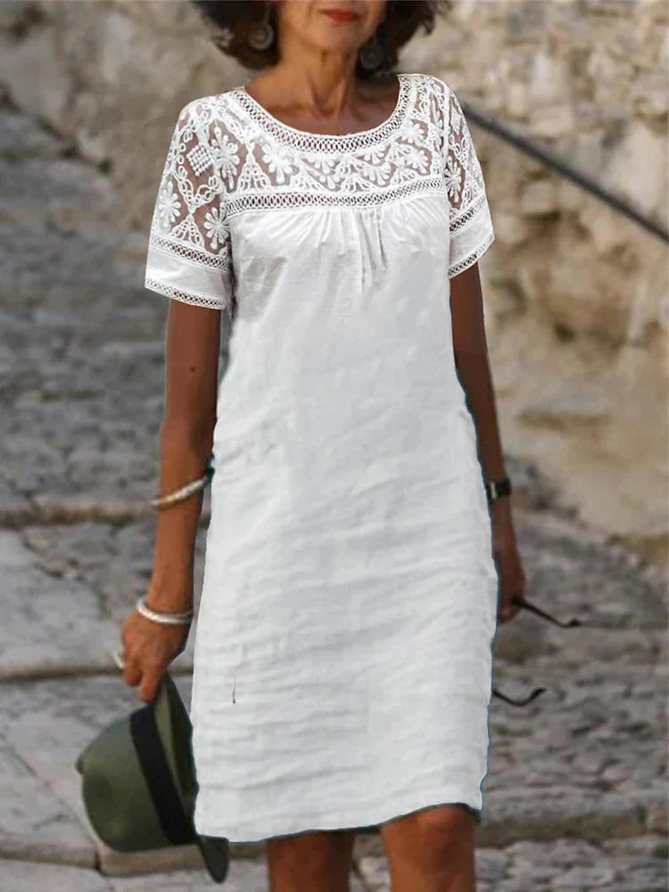 Solène | Lace Dress with Timeless Elegance