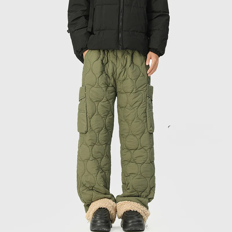 Harland Onion Quilt Fleece-Lined Pants