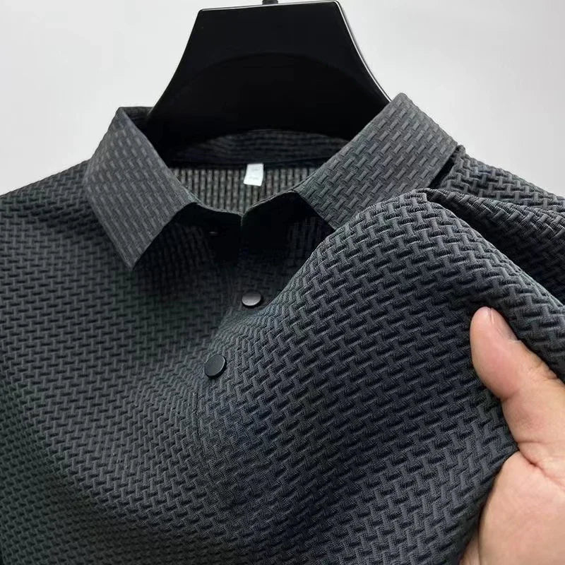 Melano - Textured Polo Shirt
