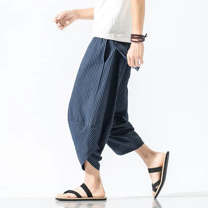 Pineda - Summerweight Cotton-Linen Pants