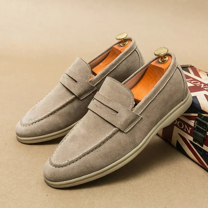 Ashmore - Suede Slip On Loafer