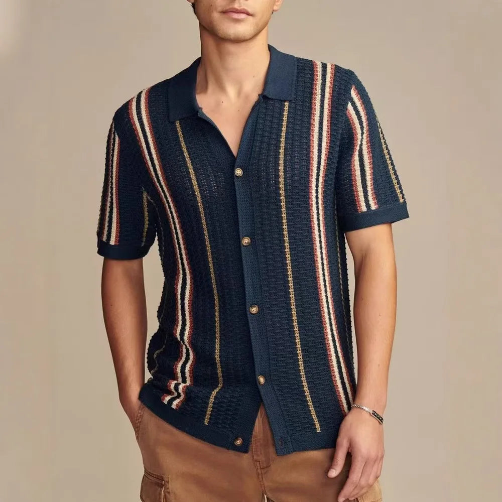 Easton - Shoreline Knitted Short Sleeve