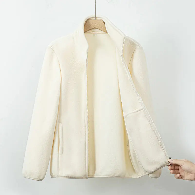 Isabelle | Classic Fleece Zip Jacket