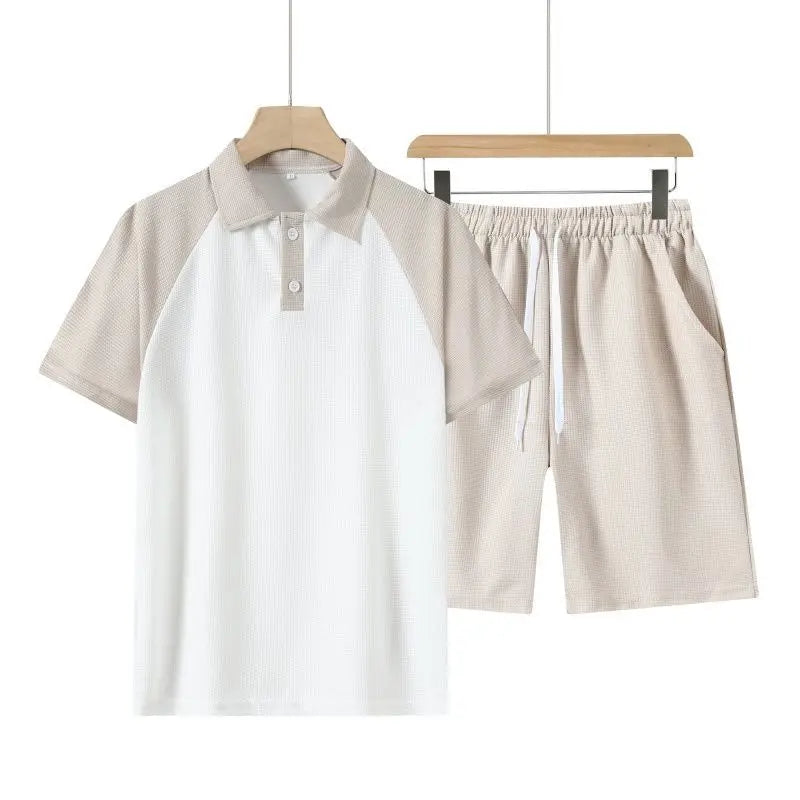 Vista – Colorblock Polo Short Set