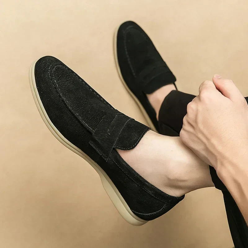 Ashmore - Suede Slip On Loafer