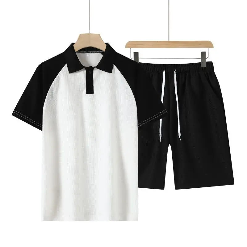 Vista – Colorblock Polo Short Set