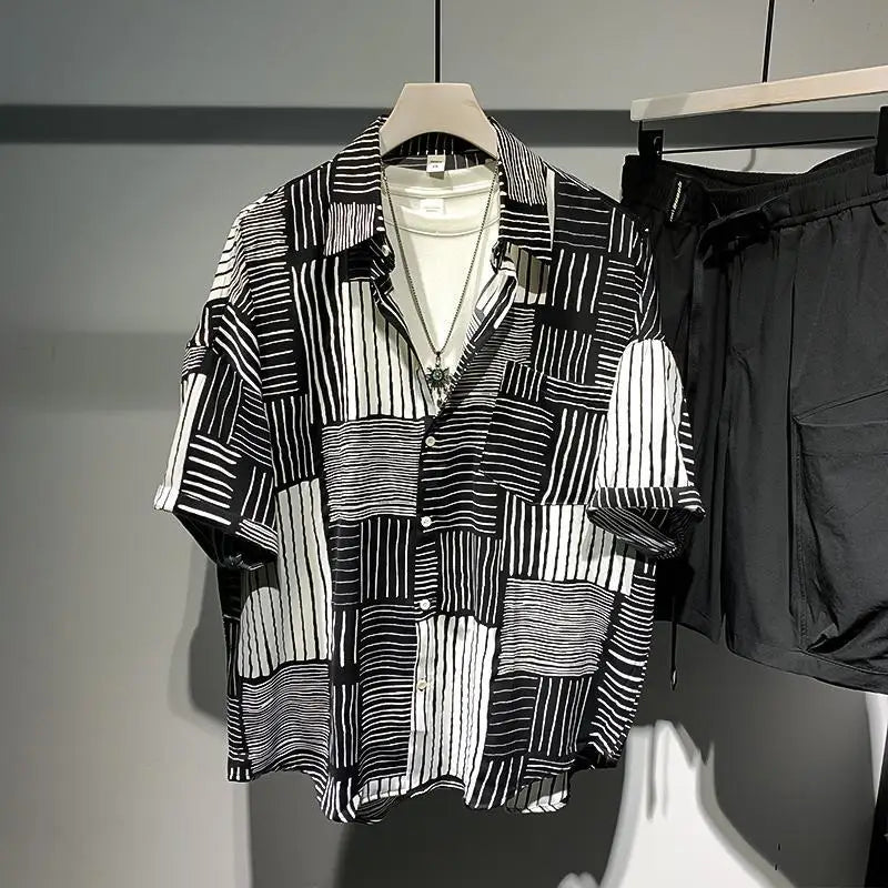 Masai - Patchwork Printed Short Sleeve