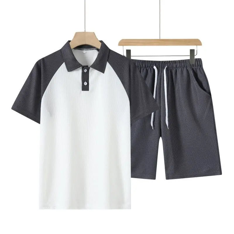 Vista – Colorblock Polo Short Set