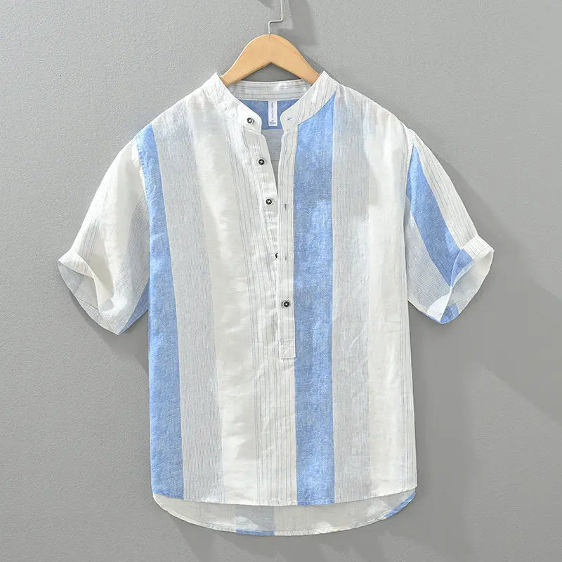 Seaborn - Striped Half-Placket