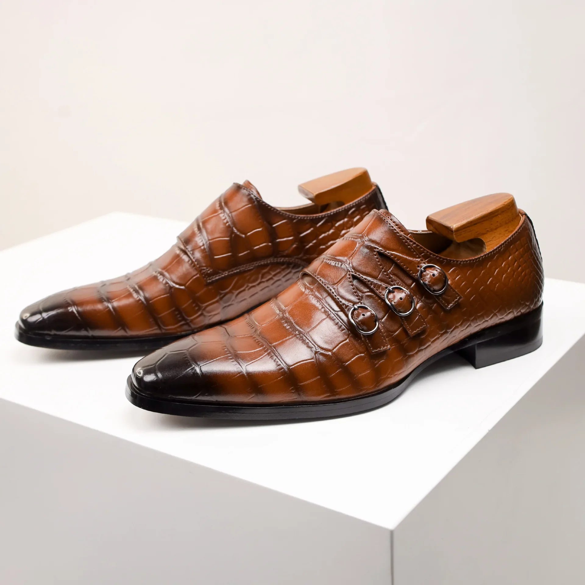 Bellestro - Monk Strap Dress Shoe