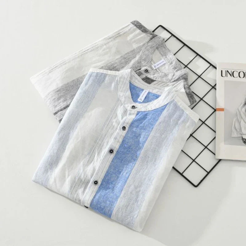 Seaborn - Striped Half-Placket