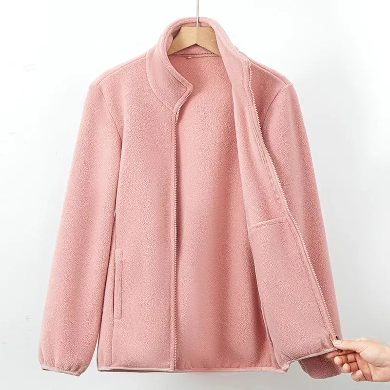 Isabelle | Classic Fleece Zip Jacket