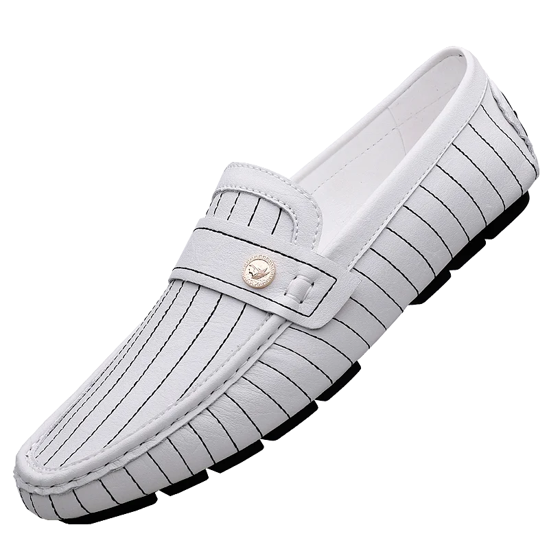 Milanese - Striped Drivers Loafer