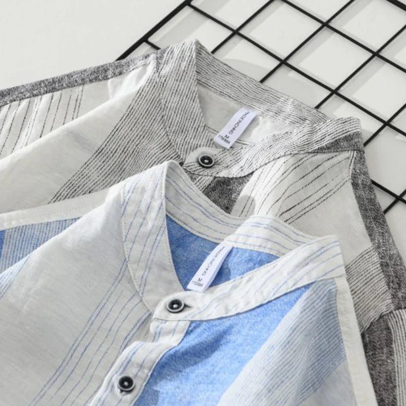 Seaborn - Striped Half-Placket