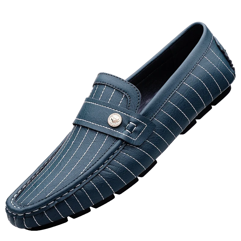 Milanese - Striped Drivers Loafer