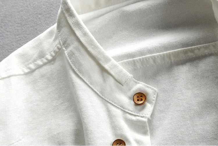 Murakami - Cotton-Linen Shirt