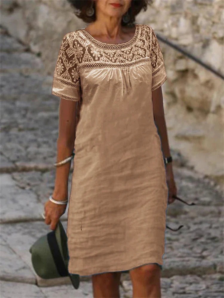 Solène | Lace Dress with Timeless Elegance