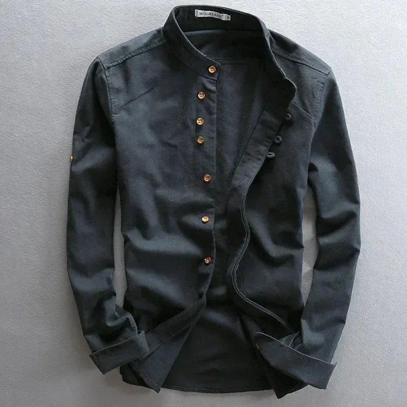Murakami - Cotton-Linen Shirt