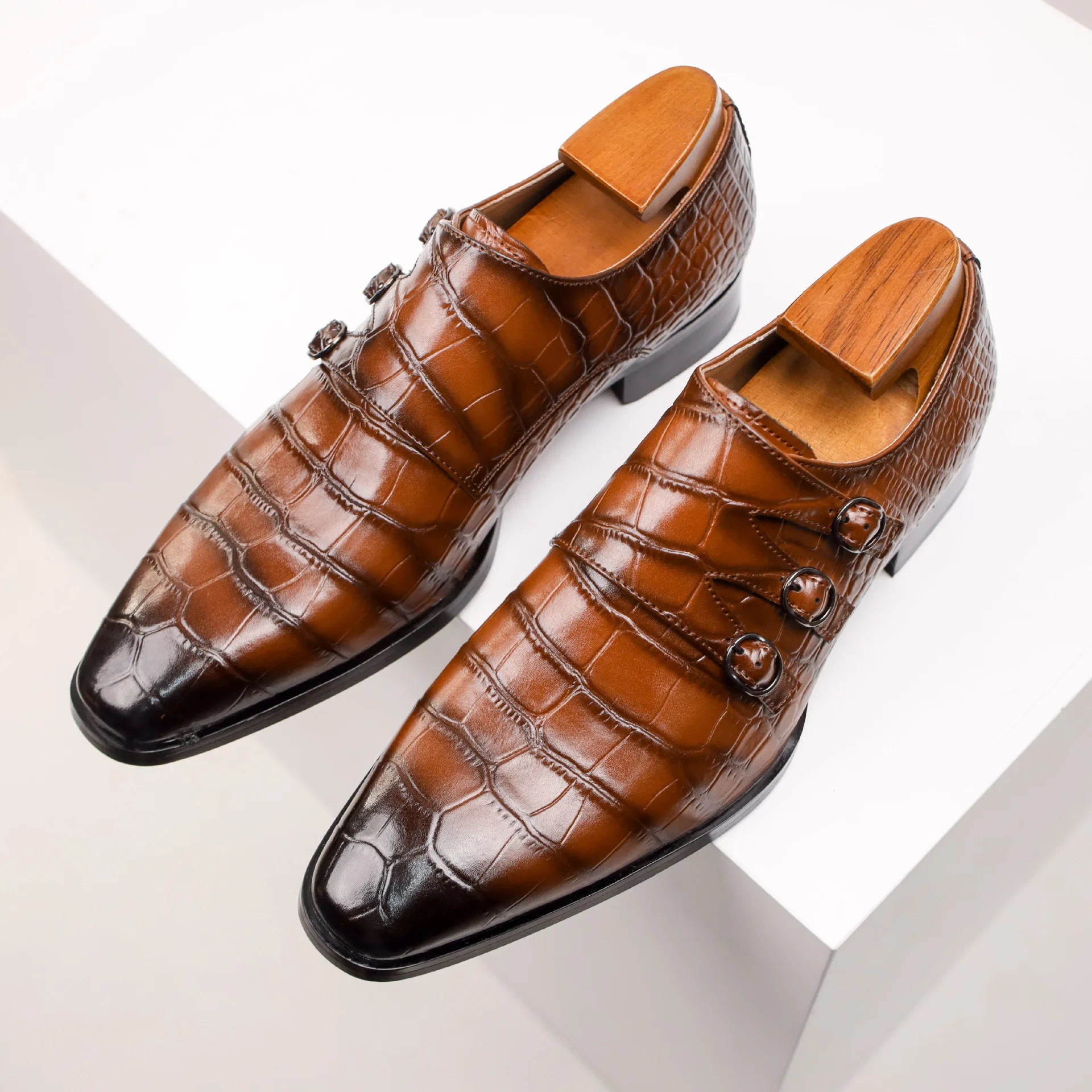 Bellestro - Monk Strap Dress Shoe