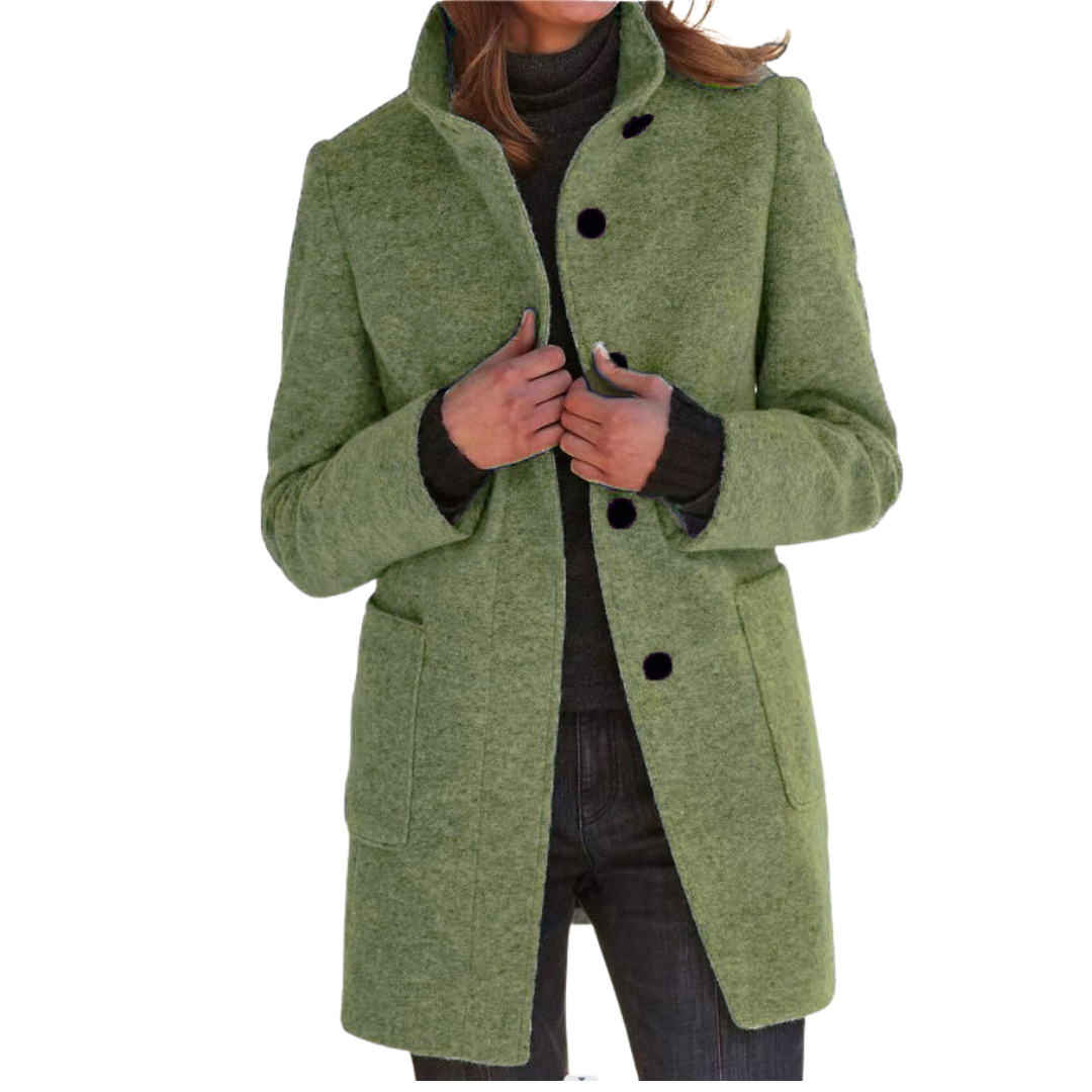 Stella-Marie | Women's Coat with High Collar