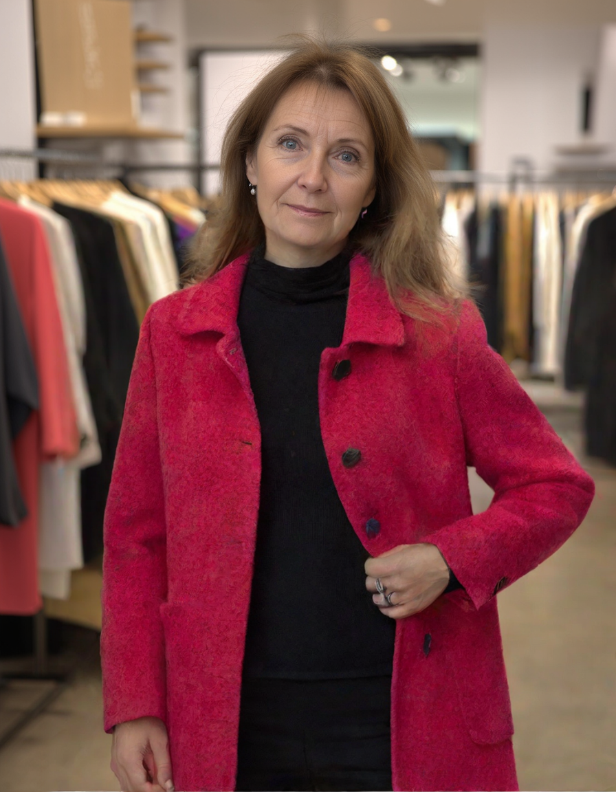 Stella-Marie | Women's Coat with High Collar