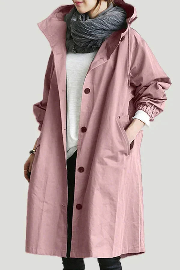 Evelyn – Classic Cotton rain coat for Everyday