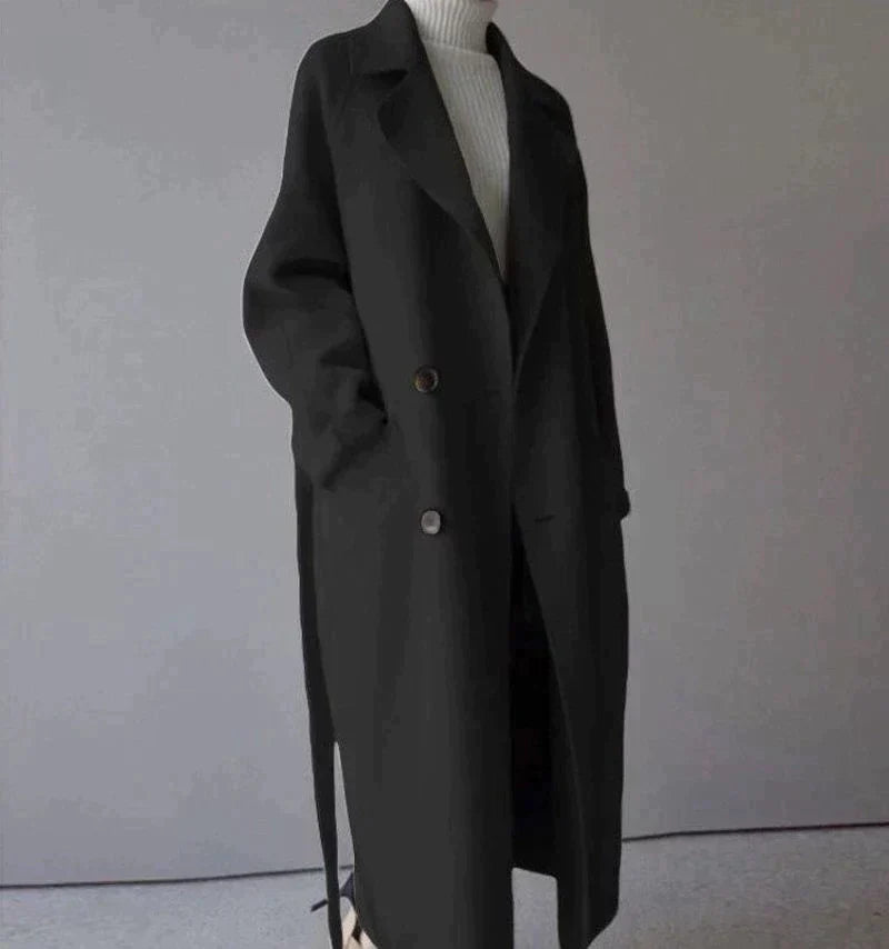 Victoria - Sophisticated Long Overcoat