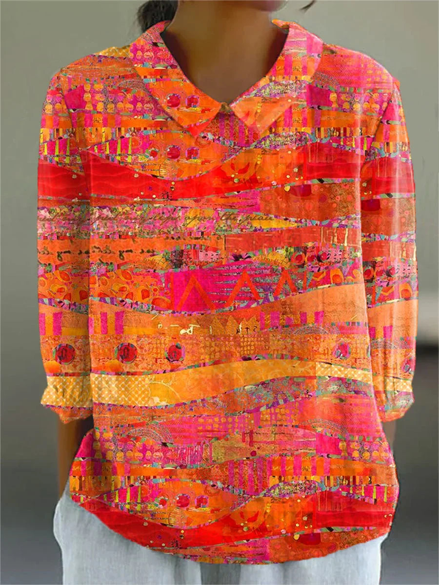Soline – solar glow blouse