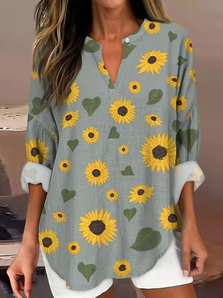 Nancy Sunflower Field Top
