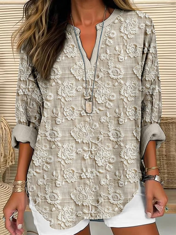 Theresa Lace Bloom Top