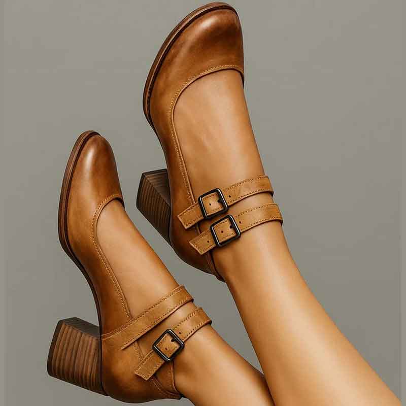 Mira™ | Minimalist Leather Sandal