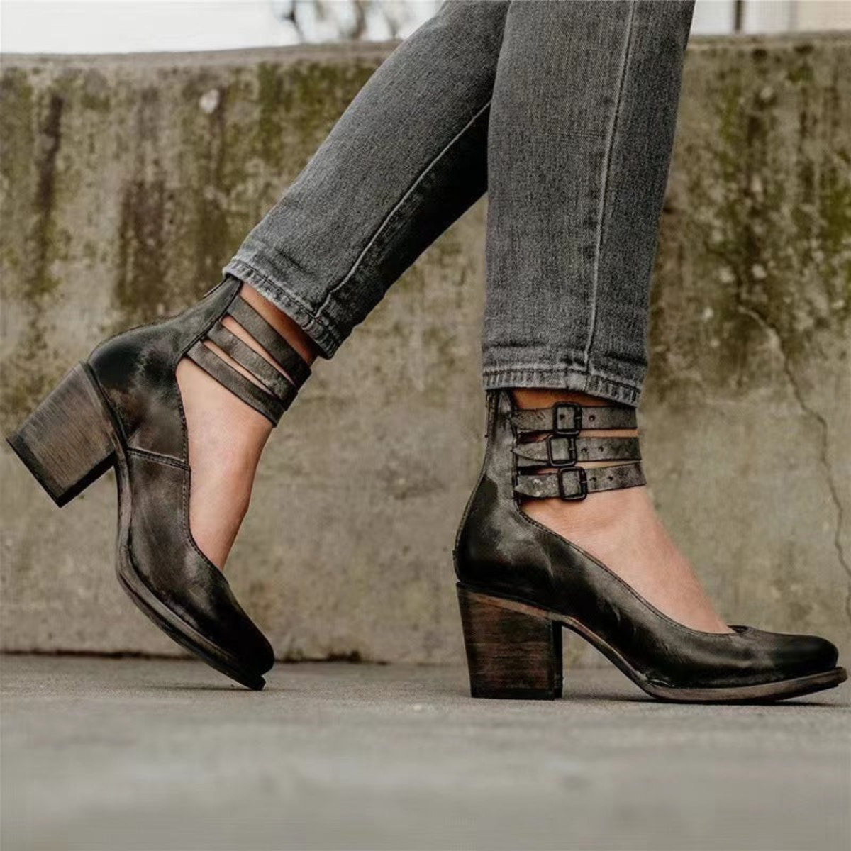 Mira™ | Minimalist Leather Sandal