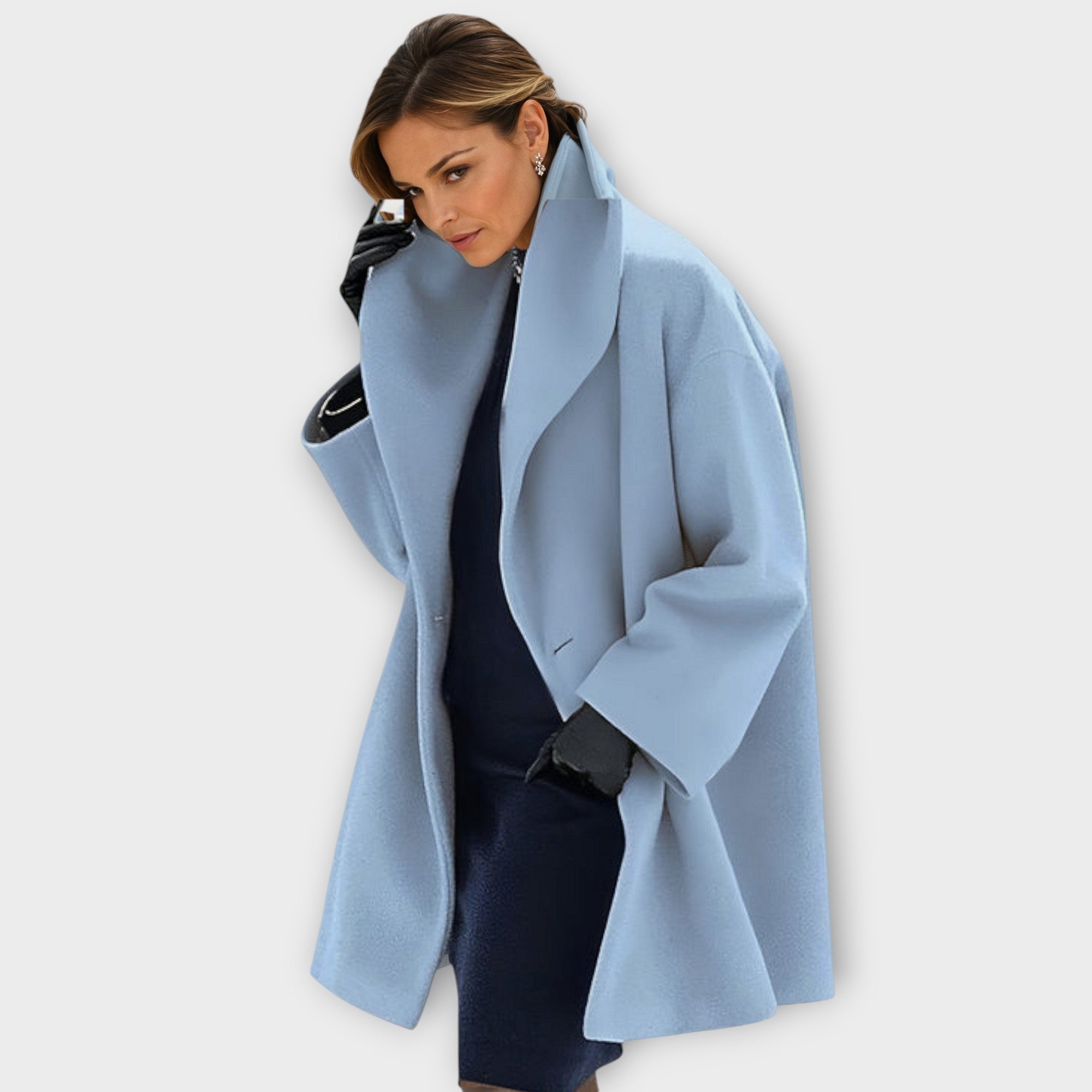 Emma – Premium windproof wool coat