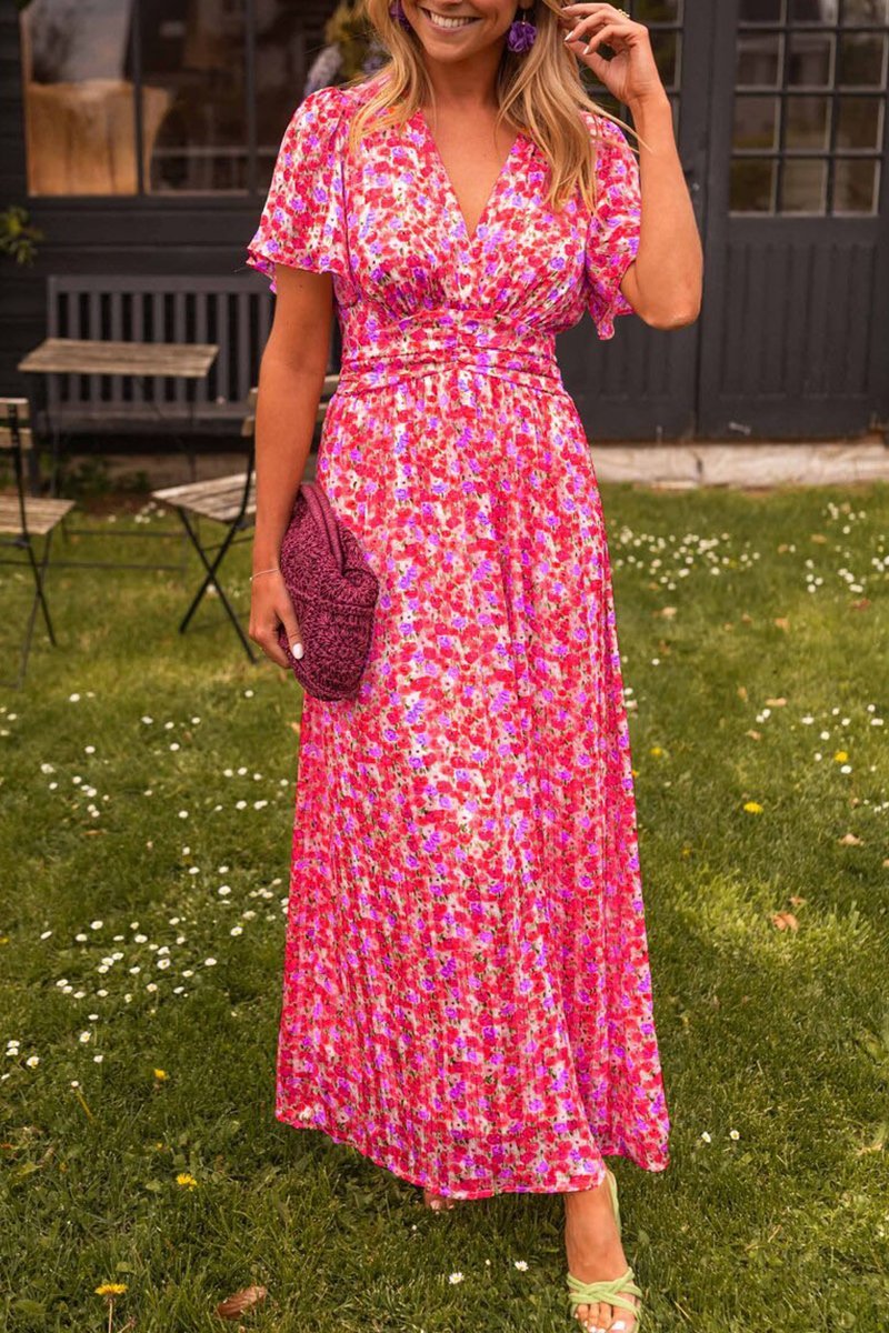 MARIELLA | Long Floral Dress with a Romantic and Airy Style