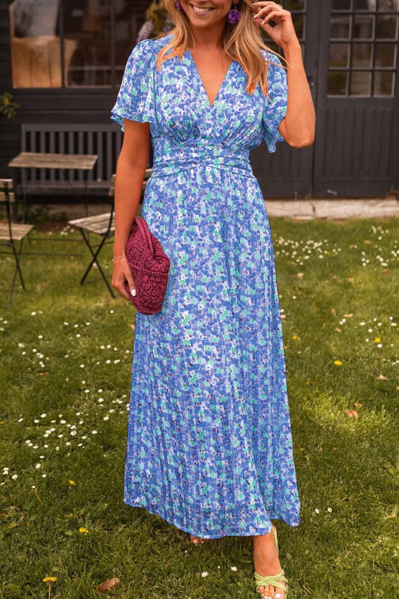MARIELLA | Long Floral Dress with a Romantic and Airy Style